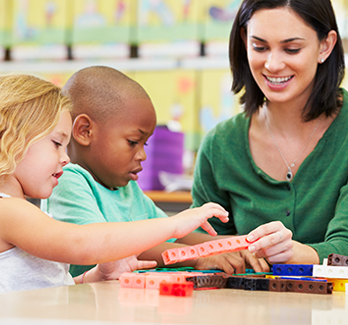 teacher and students